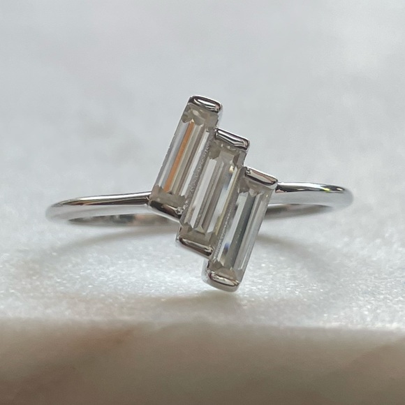 3 Baguette Ring - price firm - Picture 6 of 8